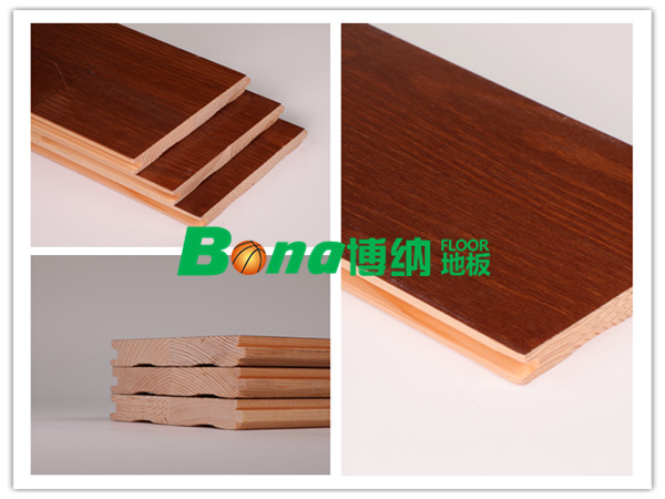 舞臺專用棕色木地板